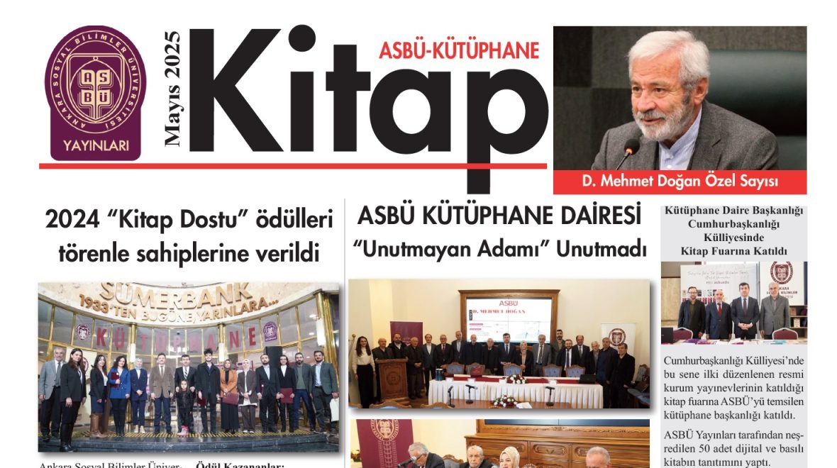 Fikir ve Dava Yolunda Bir Ömür: ASBÜ Kütüphane Kitap Dergisi D. Mehmet Doğan Özel Sayısı