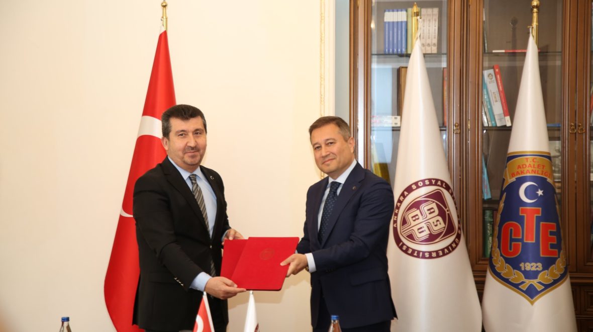 T.C. Adalet Bakanlığı Ceza ve Tevkifevleri Genel Müdürlüğü İle Ankara Sosyal Bilimler Üniversitesi Arasında İş Birliği Protokolü