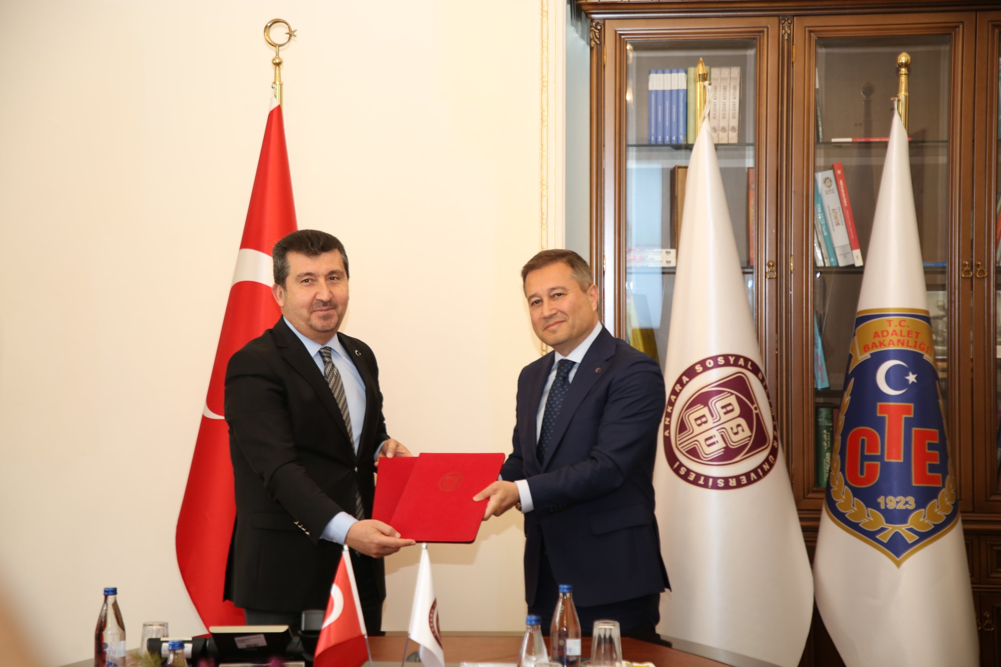T.C. Adalet Bakanlığı Ceza ve Tevkifevleri Genel Müdürlüğü İle Ankara Sosyal Bilimler Üniversitesi Arasında İş Birliği Protokolü