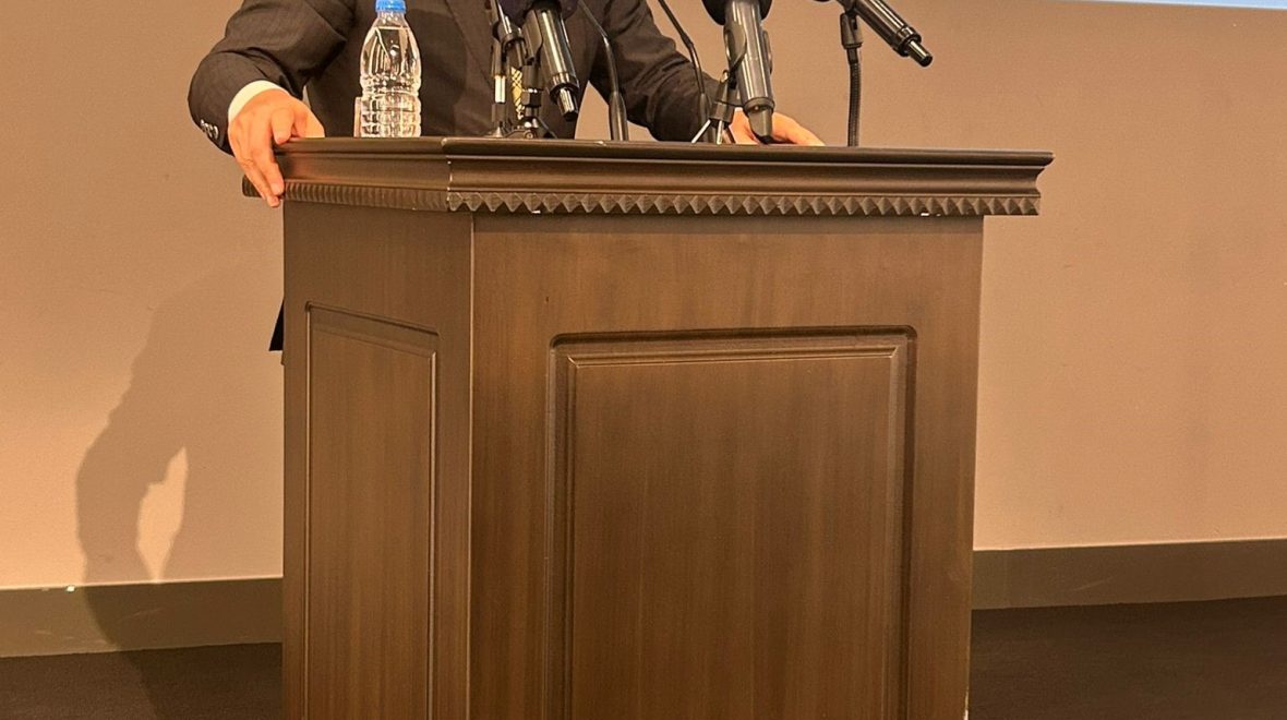 Prof. Dr. Musa Kazım Arıcan, IV. Manas Forumu’nda Konuşma Yaptı