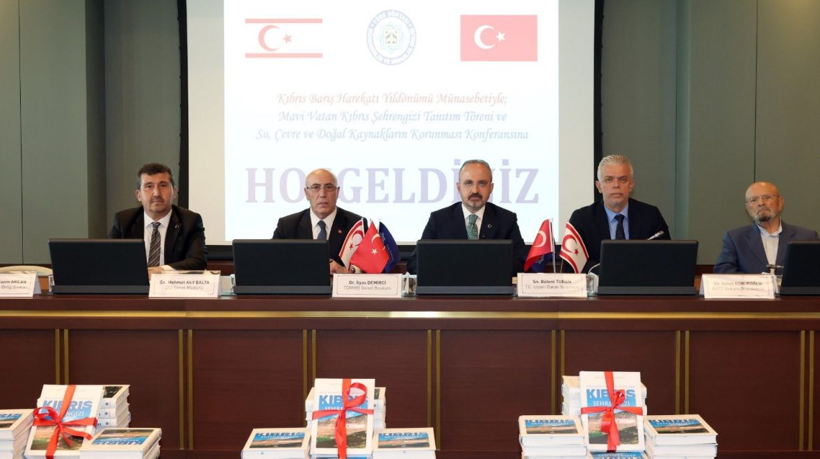 “Mavi Vatan İçin Bir Güzelleme: Kıbrıs Şehrengizi” Kitap Tanıtım Töreni ve Su, Çevre ve Doğal Kaynakların Korunması Konferansı