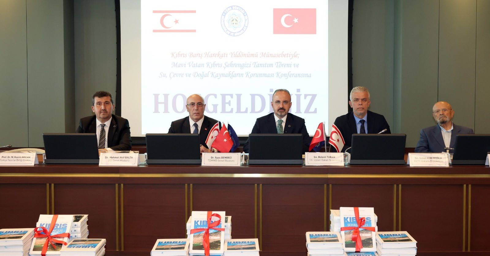 “Mavi Vatan İçin Bir Güzelleme: Kıbrıs Şehrengizi” Kitap Tanıtım Töreni ve Su, Çevre ve Doğal Kaynakların Korunması Konferansı