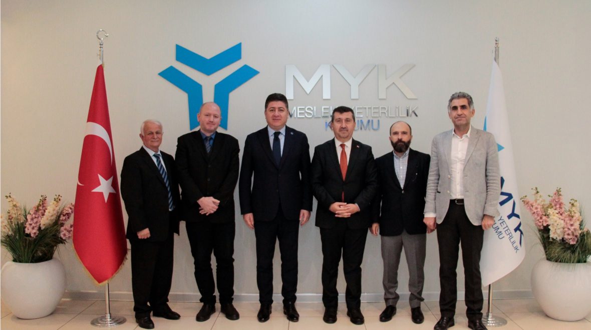 ASBÜ Rektörü’nden Mesleki Yeterlilik Kurumu’na Ziyaret