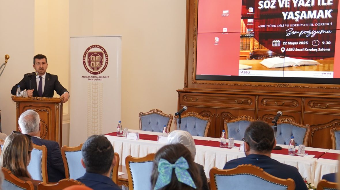 ASBÜ Türk Dili ve Edebiyatı Bölümü “Söz ve Yazı ile Yaşamak” Öğrenci Sempozyumunun Üçüncüsü Düzenlendi