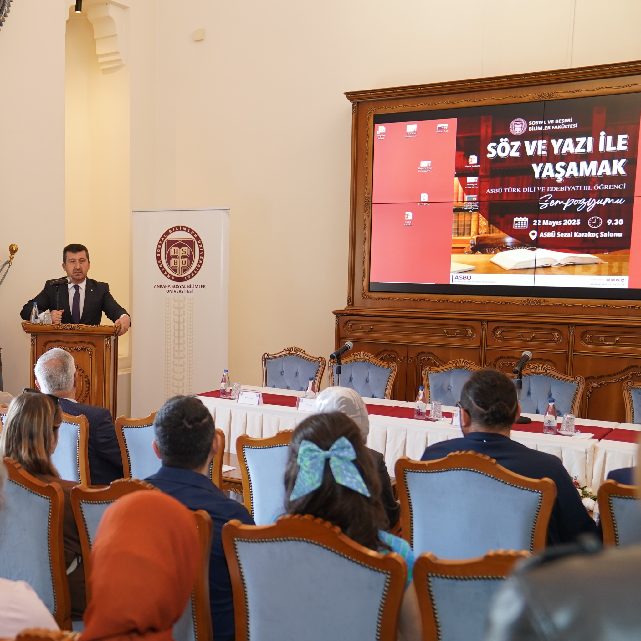 ASBÜ Türk Dili ve Edebiyatı Bölümü “Söz ve Yazı ile Yaşamak” Öğrenci Sempozyumunun Üçüncüsü Düzenlendi