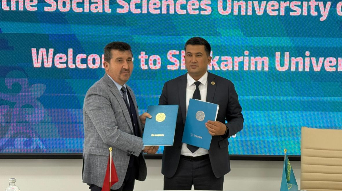 ASBÜ ile Shakarim Üniversitesi Arasında Akademik İş Birliği Protokolü İmzalandı