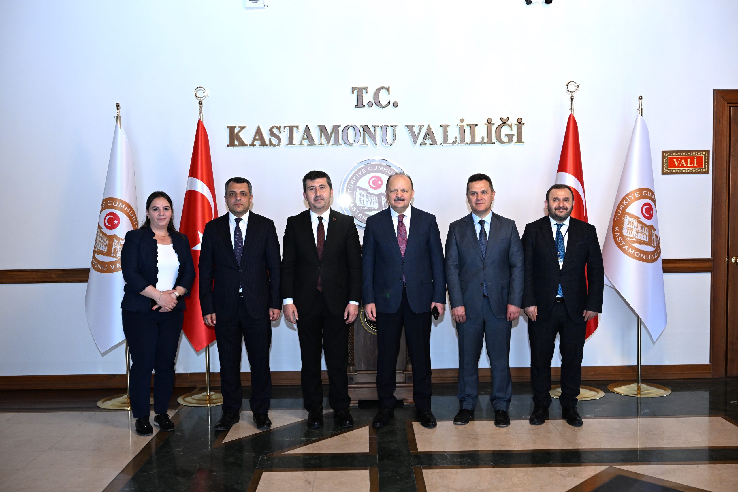 ASBÜ Rektörü Arıcan’dan Kastamonu Valisi Dallı’ya Ziyaret