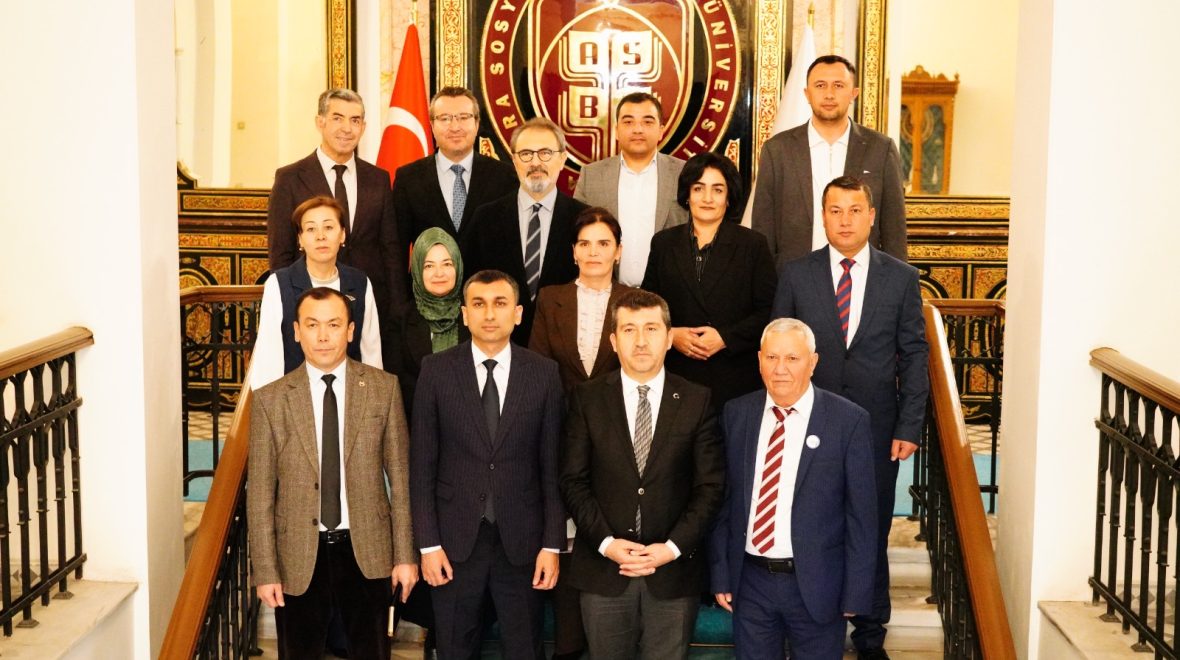 Taşkent Beşeri Bilimler Üniversitesi Heyetinden ASBÜ’ye Anlamlı Ziyaret