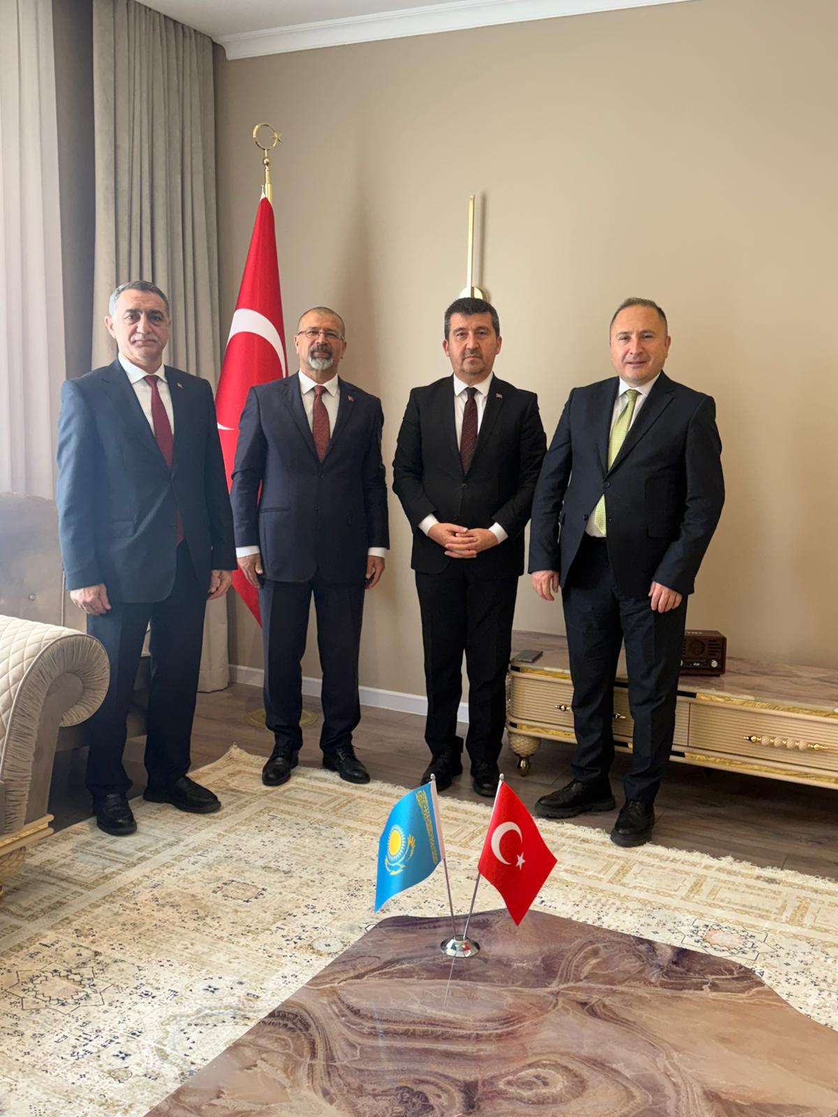 ASBÜ’den Türkistan’da Akademik ve Diplomatik Temas: Yükseköğretimde Çok Boyutlu İş Birliği Gündemi Ele Alındı