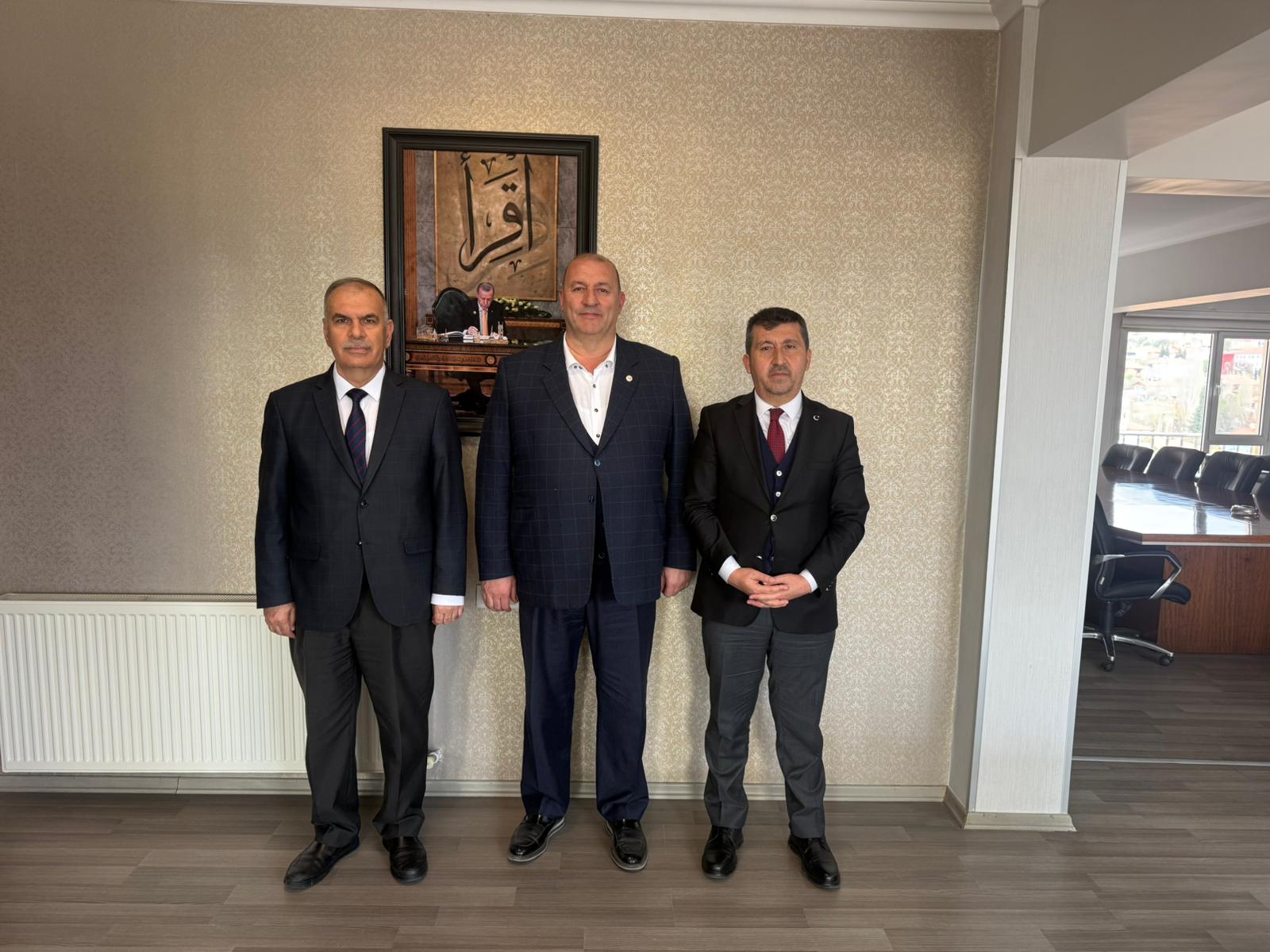 Bigadiç Belediye Başkanı Mustafa Göksel’e Nezaket Ziyareti