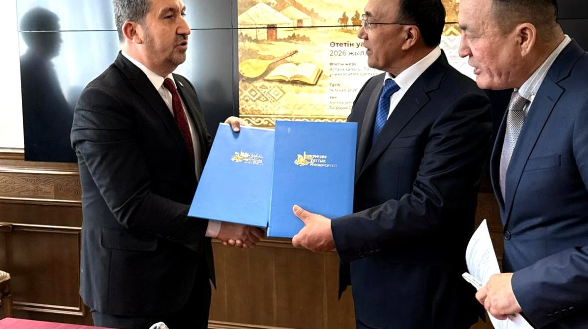 Ankara Sosyal Bilimler Üniversitesi (ASBÜ) ile L.N. Gumılyov Avrasya Millî Üniversitesi Arasında Mutabakat Zaptı İmzalandı