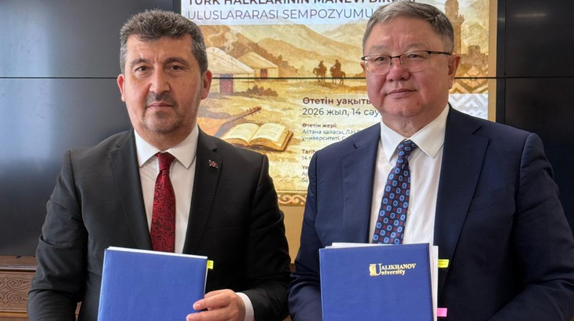 ASBÜ ile  Shokan Ualikhanov Kokshetau University Arasında Mutabakat Zaptı İmzalandı