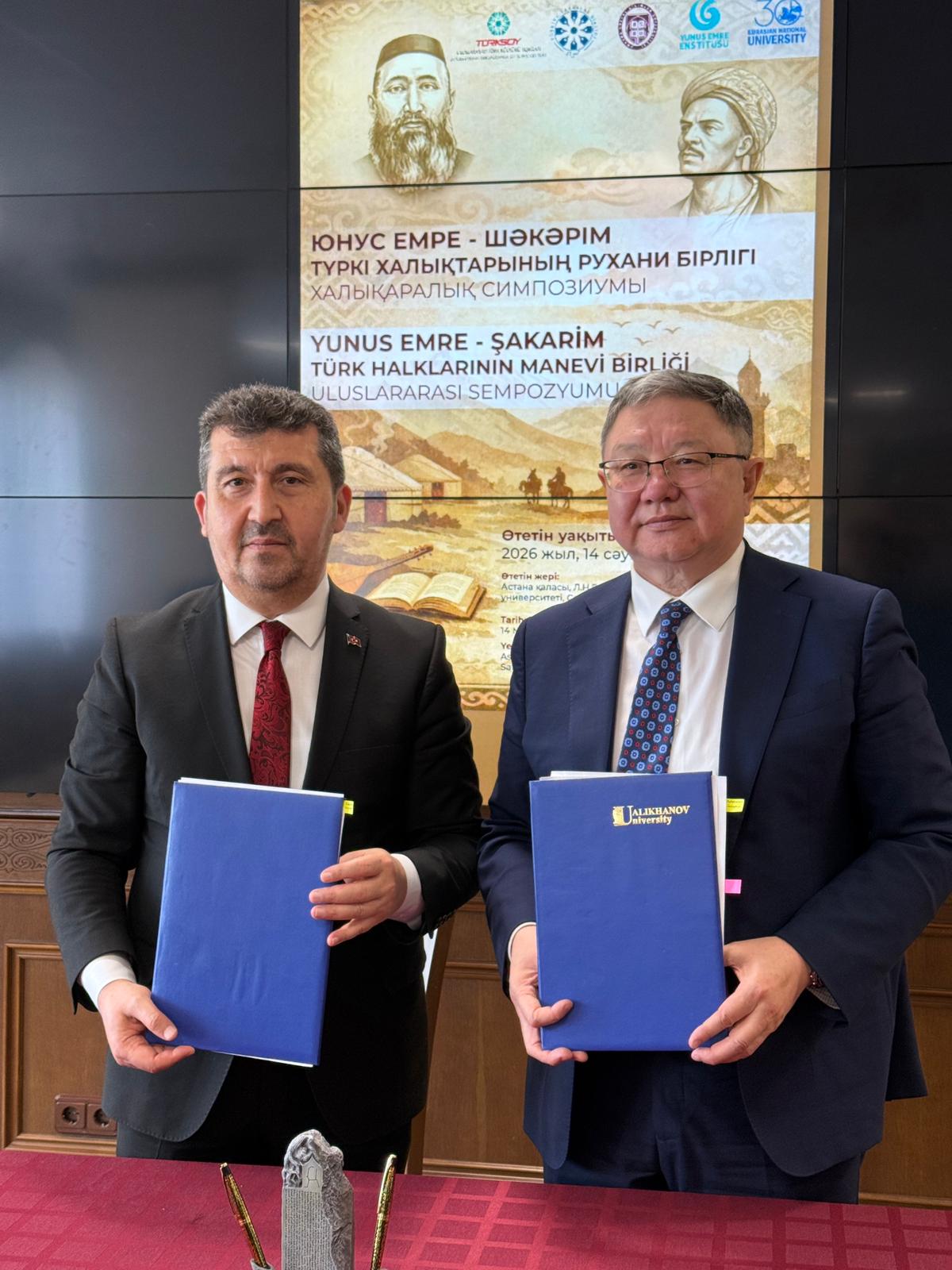 ASBÜ ile  Shokan Ualikhanov Kokshetau University Arasında Mutabakat Zaptı İmzalandı