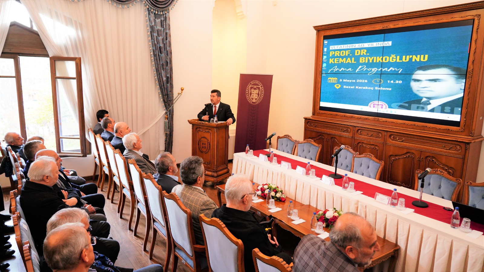 Prof. Dr. Kemal Bıyıkoğlu’nun İlim ve Medeniyet Mirası ASBÜ’de Anıldı