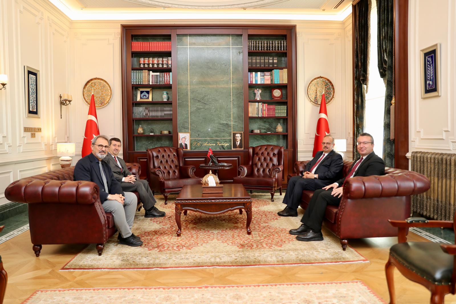 ASBÜ ile Ankara Valiliği Arasında Toplumsal Katkı Odaklı İş Birliği Vurgusu