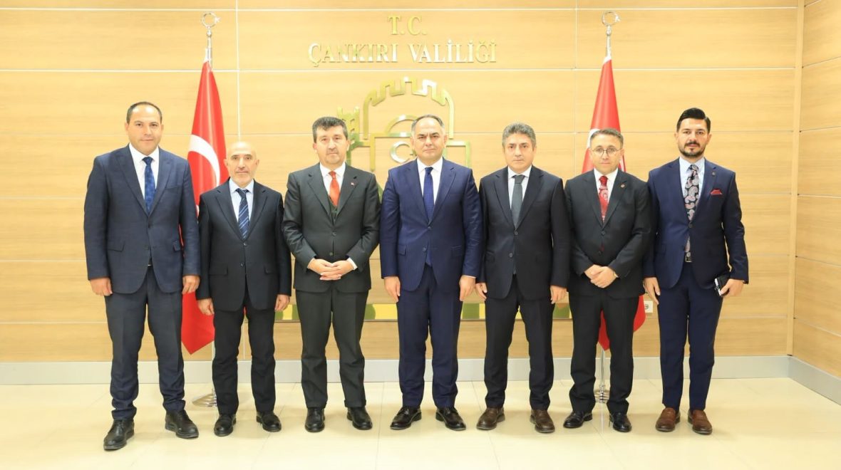 ASBÜ Heyeti Çankırı Valisi Hüseyin Çakırtaş’ı Ziyaret Etti