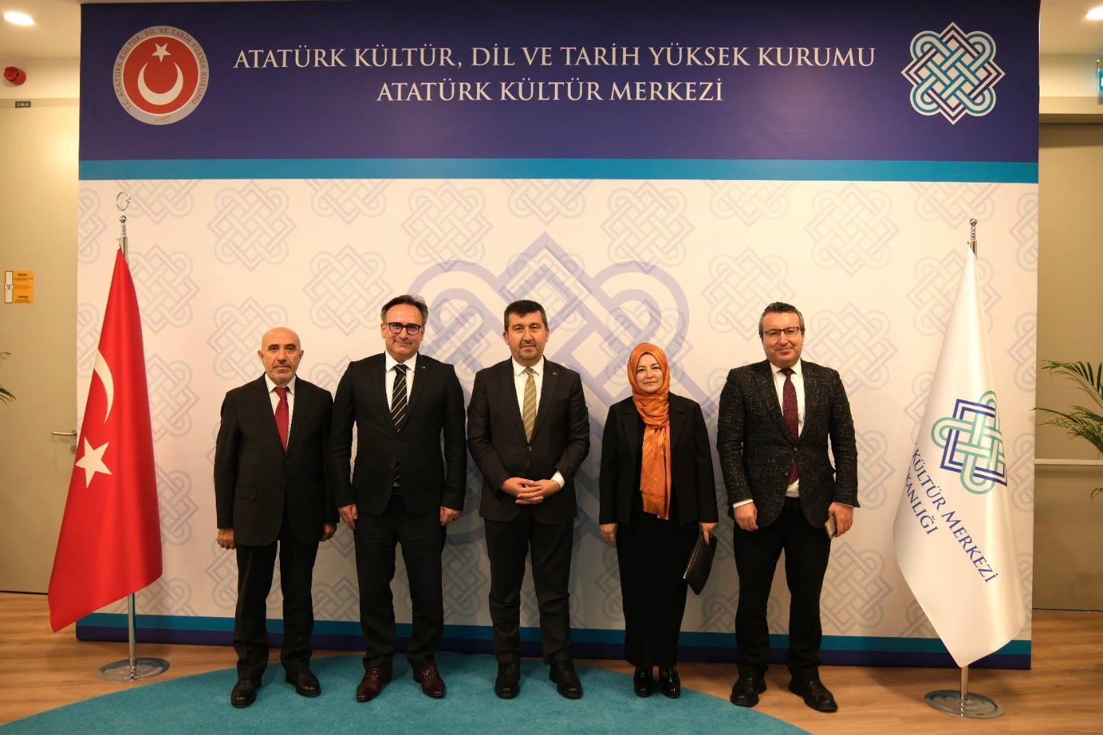 ASBÜ ve Atatürk Kültür Merkezi Yönetimi Bir Araya Geldi