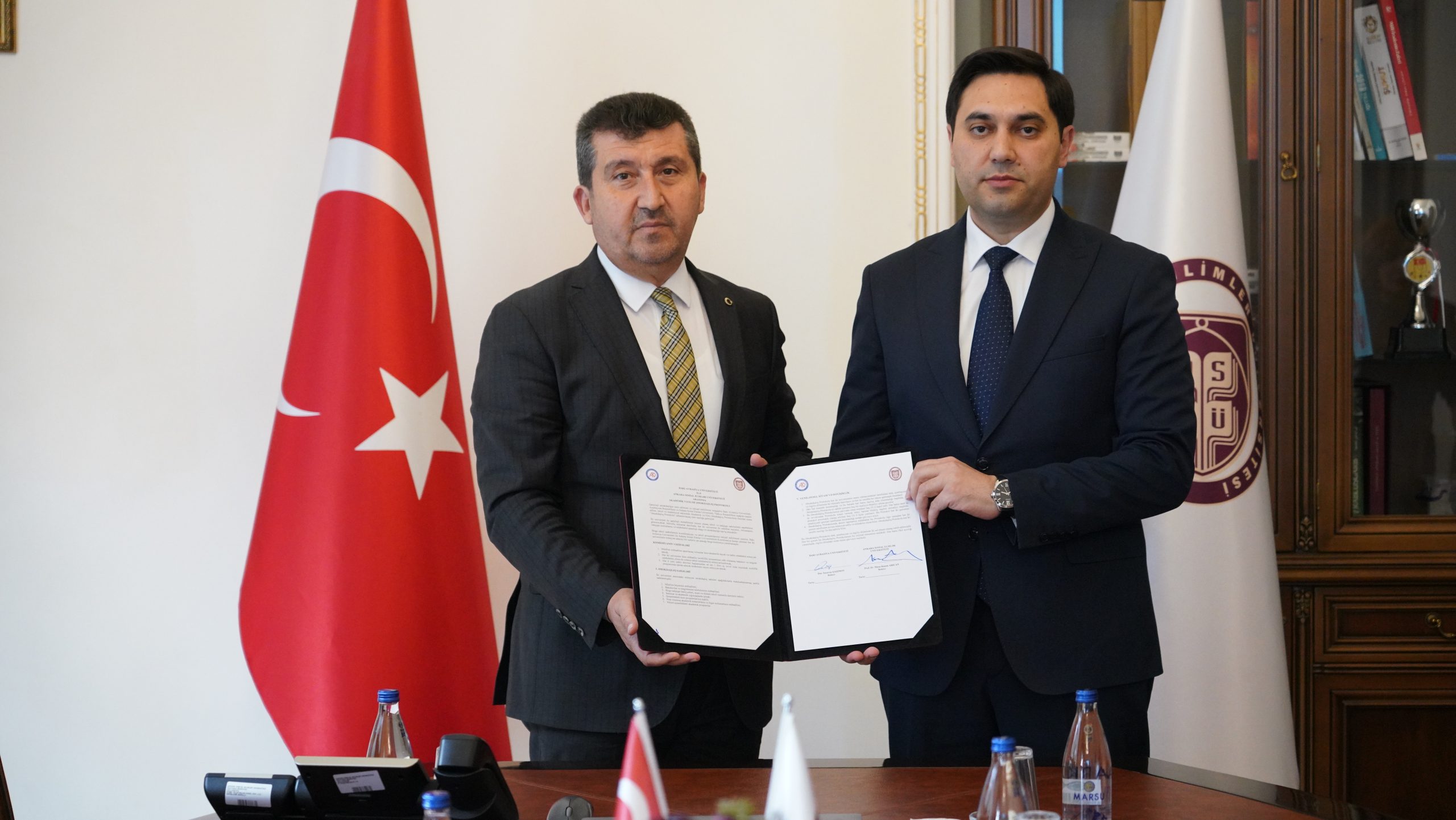 ASBÜ ile Bakü Avrasiya Üniversitesi Arasında Akademik İş Birliği Protokolü İmzalandı