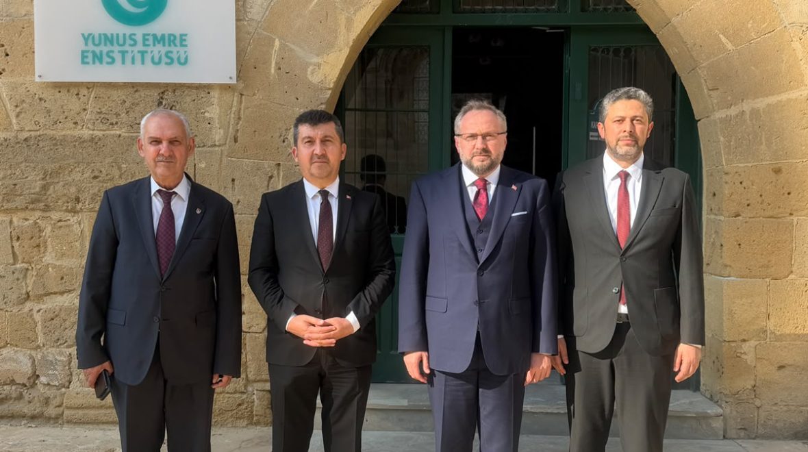 ASBÜ ve Yunus Emre Enstitüsü Heyetinden Lefkoşa YEE Koordinatörlüğüne Ziyaret